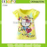 2015 Cartoon T-shirt Car T-shirt Girl t Shirt Baby Clothes Wholesale Price Organic Kids thumbnail-1