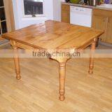 Custom Turned Wood Dining Table Legs in High Quality thumbnail-1