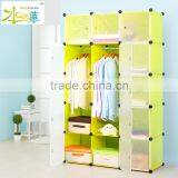 Wholesale Folding Modern Bedroom Plastic Wardrobe Box thumbnail-2