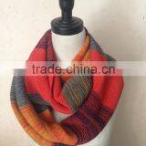 New Women Knitted Thick Winter Scarf Circle Wrap