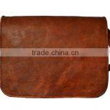Men Shoulder Bag Men Genuine Leather Messenger Bag Light Brown thumbnail-2