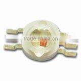 3W RGB High Power Led, With 6pin,15-25lm/30-40lm/65-75lm;HPO/Konvin/Genesis Photonics Led Chips