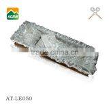 German Funeral Wooden Casket Interiors Fabrics