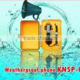 ip67 Waterproof Telephone KNSP-08 Loudspeaker voice broadcasting intustrial telephone rugged explosion proof telephone