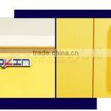 Metal Supermarket Locker 6 Door Yellow Wardrobe Electronic Cabinet thumbnail-5