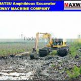 MAXWAY MACHINE COMPANY ~ Amphibious Pontoon Undercarriage for PC200 PC210 PC220 Amphibious Excavator , Model: MAX200PU thumbnail-2
