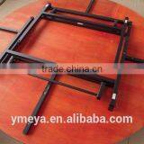 Wood Top Banquet Table Foldable Round Restaurant Tables From China Supplier thumbnail-3