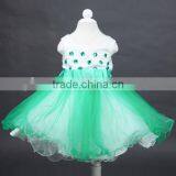 Children Girls Kids Dresses Crystal Knee Length Kids Dresses thumbnail-2