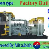 Mitsubishi Engine 1300KW/1625KVA Diesel Generator Set Power