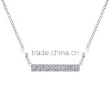 Female new model with high quality crystal necklace