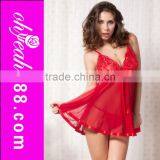 Lingerie Sexy Lingerie Sleep Wear Night Dress for Sleep thumbnail-1