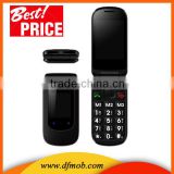 OEM 2.4INCH MTK6260 Big Font SOS GSM GPRS Dual SIM Card High Volume Quad Band Flip Senior Cell Phones T09