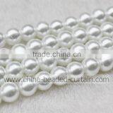 Wholesale 6MM White Color Pearl Round Beads Jewelry Accessories