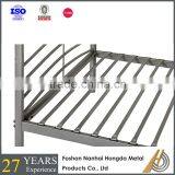 Twin Over Twin Convertible Kids Bunk Bed Metal Bunks thumbnail-4