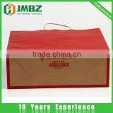 Food Industrial Use and Gravure Printing Surface Handling Flat Bottom Kraft Paper Bags