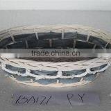 Rect and Oval Willow/wood Chip Tray