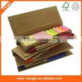 Eco Arrow Neon Sticky Note in Recycled Paper Case thumbnail-6