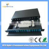 Cheap Price 19inch Slider Type 12 24 Port sc fc Fiber Optic Patch Panel