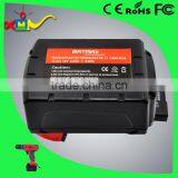 High Power Rechargeable Milwaukee M18 Battery thumbnail-1