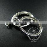 30*40mm Silver Plated Alloy Oval Photo Frame Glass Pendant Charm DIY Bezel Setting With Glass Tray Jewelry Supplies 1820286 thumbnail-2