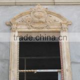 interior stone window and door frame carving