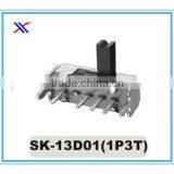 Sk-13D01(1P3T) Mini 1p3t Slide Switch