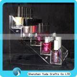 Extra Large Five Tier Clear Acrylic Plexiglass Professional Nail Polish Rack