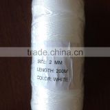 3 strands 2mm twist pp rope for building