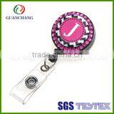 Wholesale Custom Designer Logo Retractable Plastic Yoyo id Badge Reels thumbnail-2