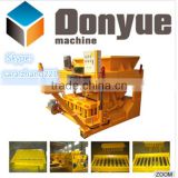 Zambia widely used QTM6-25 movable cement brick making machine price