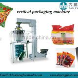 DP420 global applicable large size vertical automatic bugle chips/puff snackspopcorn packing machine in china jinan