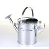 Metal Galvanised Steel Watering Can 9 Litre Garden Water Plants Green Cream Galvinised (Silver) thumbnail-1