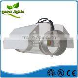 8" Grow Light Air Cooled Hood Hydroponics Grow Reflector Small Air-cooled Reflectors 8" Cool Tube Reflector thumbnail-1