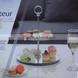 Beveled Mirror Cake Plate Cake Rack thumbnail-2