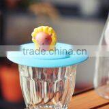 2014 New Creative Cartoon Ceramic Cup With Silicon Lid thumbnail-1