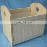 Handmade Natural Used Wooden Magazine Rack Wholesale thumbnail-2