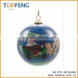2016 Hot Design Glass Christmas Painting Ball/hanging Glass Ball/hanging Glass Ball thumbnail-4