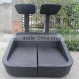 2016 New Design Hetel Poolside Day Bed Outdoor Rattan Sun Bed thumbnail-4