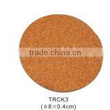 Promotional Round Cork Coaster/ Fiberboard Coaster thumbnail-1