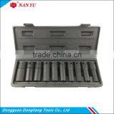 11PC 1/2DR Pneumatic Impact Bit Deep Socket Set