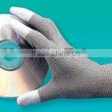 Copper PU Finger Tip Coated Glove , Work Glove , PU Glove thumbnail-1