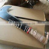 BH005 Leather Grip Forging Matchet Curve Blade Billhook thumbnail-1