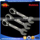 Stubby Ratchet Wrench Gear Spanner Combination Torque Chrome Vanadium Auto Repair Two Way