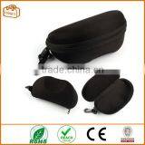 Fashion Portable Carabiner Eye Glasses Sunglasses Hard Case Protector Box (Black) thumbnail-1