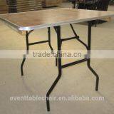 Used Plywood Banquet Rect Custom-made Trestle Folding Table thumbnail-5