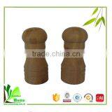 Bamboo Egg Shaped Salt and Pepper Shaker thumbnail-1