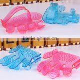 Top Quality Pet Dog Puppy Grooming Finger Glove Bath Massage Rakes Brush Cleaner thumbnail-5