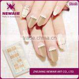 2016 Sale Fast Plastic Strip Nail Decorated Nails Design Online Lace Paper Strip Nail thumbnail-1
