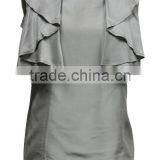 OEM/ODM Manufacturer New Designs Summer Fashion Ladies Formal Blouse and Pants thumbnail-2