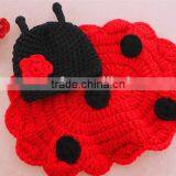 2016 Unique New Style Animal Shape Baby Knitting Wool Set Headband Costume Photography Props thumbnail-3